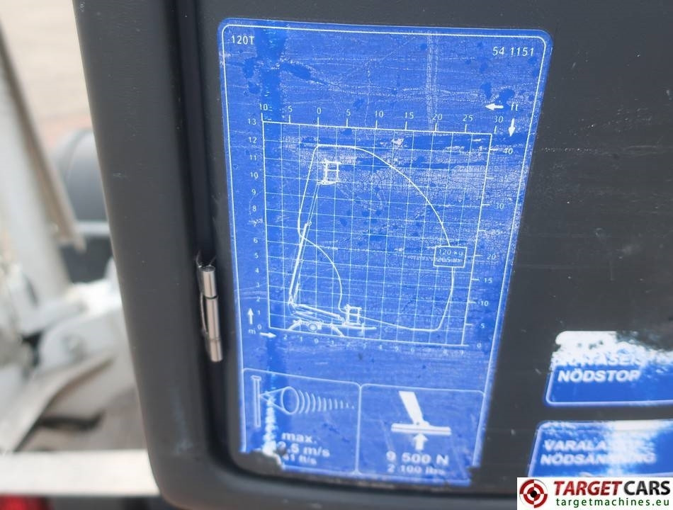 Trailer mounted boom lift Dino 120T Tow Telescopic Boom Work Lift 1200cm: picture 15