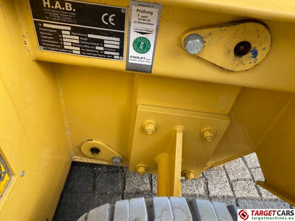 Scissor lift HAB S142-12E2WD Electric Scissor Work Lift 1420cm: picture 26