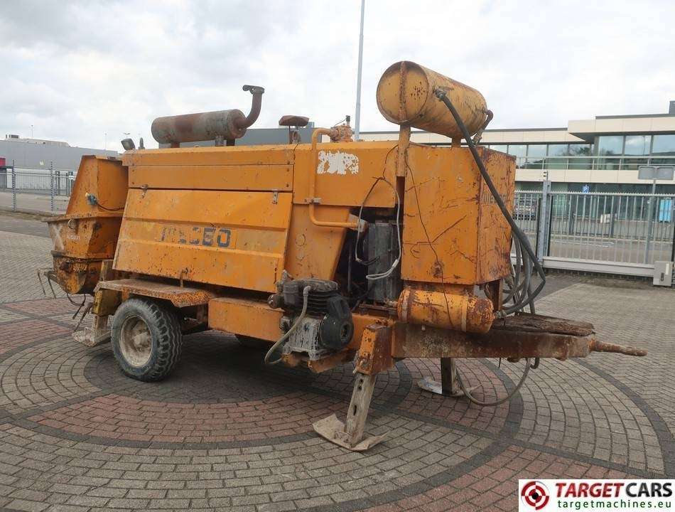 Mecbo Car P4.65 APV/D Diesel Concrete Pump 65m3/H  - Stationary concrete pump: picture 2 Mecbo Car P4.65 APV/D Diesel Concrete Pump 65m3/H  - Stationary concrete pump: picture 2