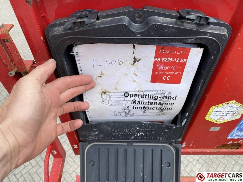 Scissor lift PB-Lift S225-12ES Electric Scissor Work Lift 2250cm: picture 25