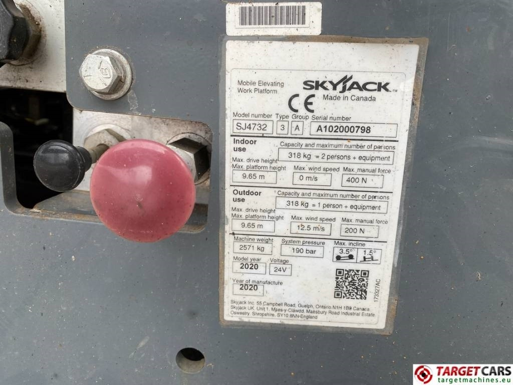 Scissor lift SkyJack SJ4732 Electric 4732 Scissor Work Lift 1165cm: picture 10