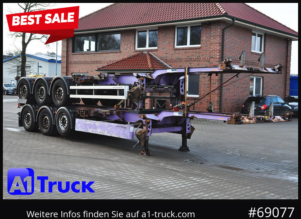 CARNEHL CCS/HS HighCube 20,30,40 - Container transporter/ Swap body semi-trailer: picture 1 CARNEHL CCS/HS HighCube 20,30,40 - Container transporter/ Swap body semi-trailer: picture 1