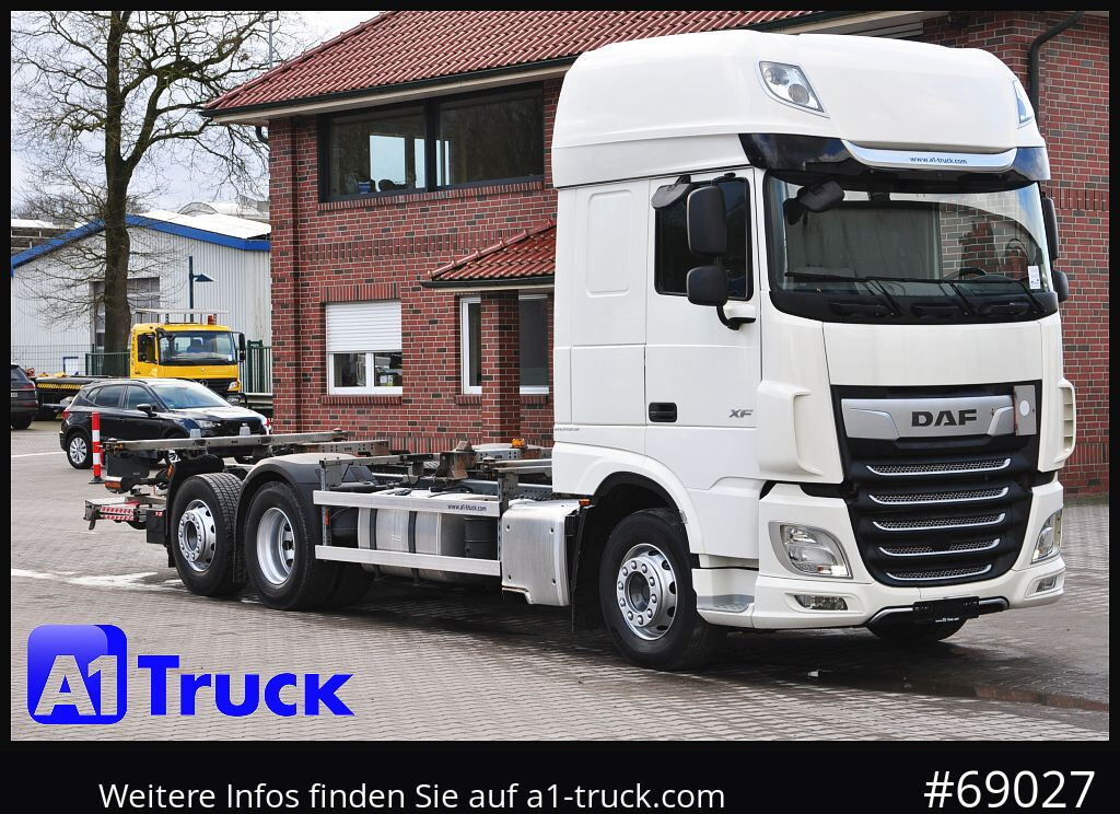 DAF XF 480 FAN Intarder LBW 2t. Lenkachse Steering - Container transporter/ Swap body truck: picture 1 DAF XF 480 FAN Intarder LBW 2t. Lenkachse Steering - Container transporter/ Swap body truck: picture 1