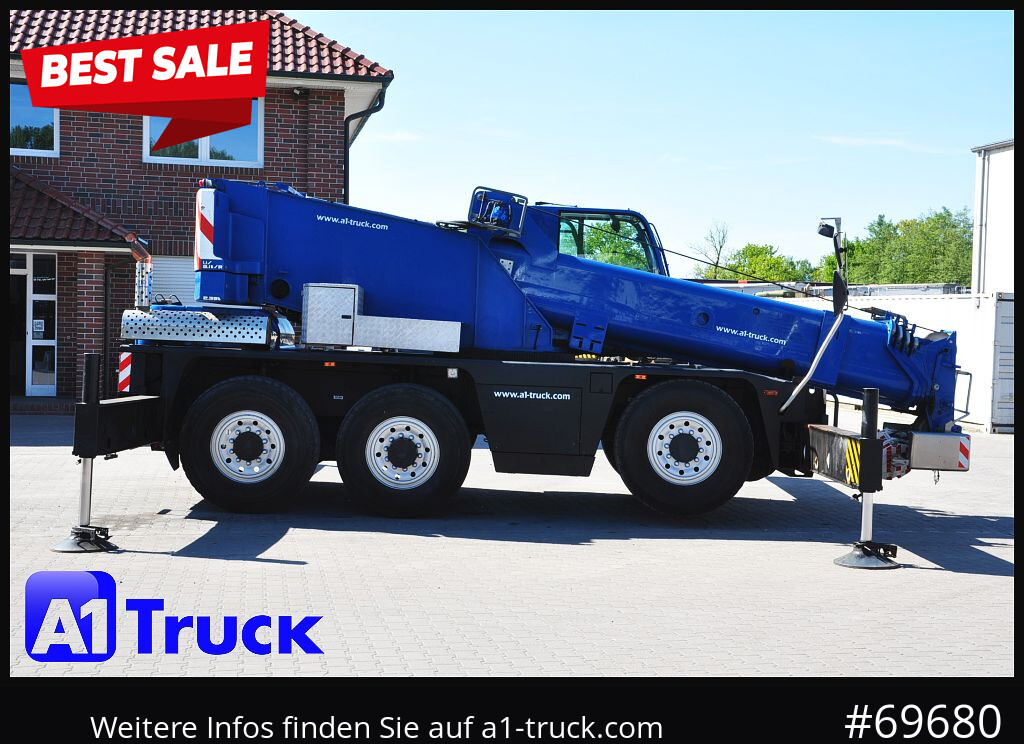 DEMAG AC 40-1 City, Mobilkran, Klappspitze, - Mobile crane: picture 1 DEMAG AC 40-1 City, Mobilkran, Klappspitze, - Mobile crane: picture 1