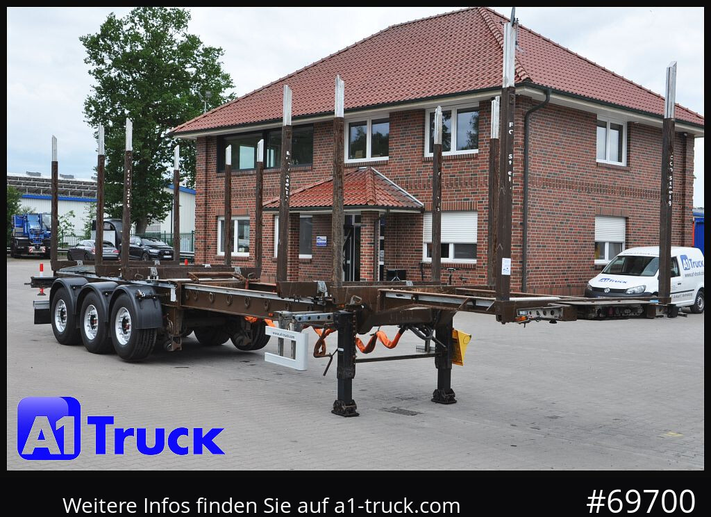 DOLL H3L-14XL Holz Tele, Lenkachse 275 tkm. - Log semi-trailer: picture 1 DOLL H3L-14XL Holz Tele, Lenkachse 275 tkm. - Log semi-trailer: picture 1