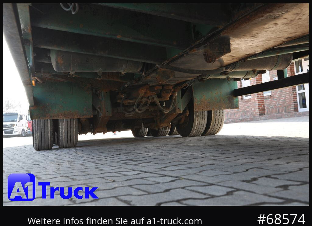 FAYMONVILLE Plattform, ausziehbar, Lenkachse, Tieflader, 15250mm lang - Dropside/ Flatbed semi-trailer: picture 3 FAYMONVILLE Plattform, ausziehbar, Lenkachse, Tieflader, 15250mm lang - Dropside/ Flatbed semi-trailer: picture 3