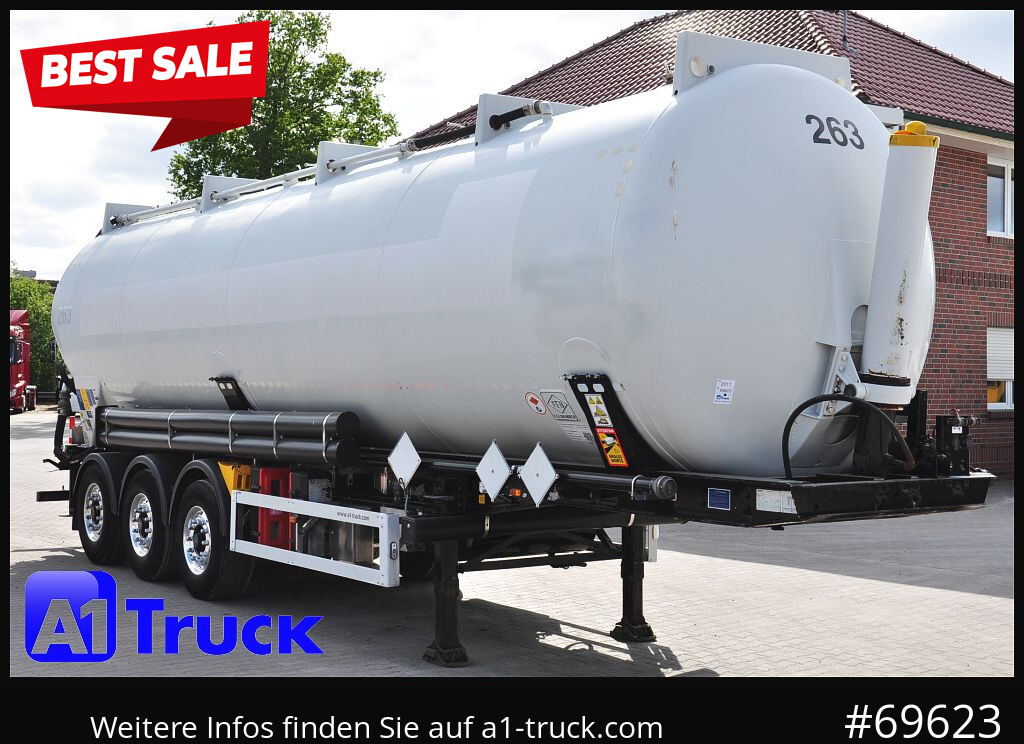 FELDBINDER KIP 52/7000/A/2, Kippsilo 52.3  ADR, 52m³, 52000 Liter - Silo semi-trailer: picture 1 FELDBINDER KIP 52/7000/A/2, Kippsilo 52.3  ADR, 52m³, 52000 Liter - Silo semi-trailer: picture 1