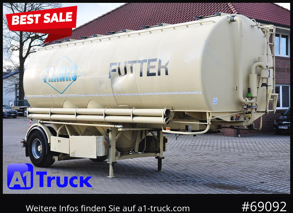 FELDBINDER Welgro, 36m³, Silo  5 Kammern, Lenkachse, - Silo semi-trailer: picture 1 FELDBINDER Welgro, 36m³, Silo  5 Kammern, Lenkachse, - Silo semi-trailer: picture 1