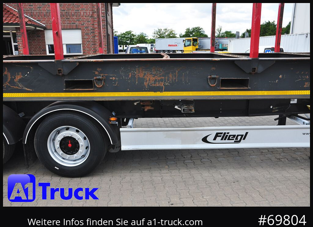 FLIEGL SDS01, Langholz, Containeraufbau, Liftachse, - Log semi-trailer: picture 5 FLIEGL SDS01, Langholz, Containeraufbau, Liftachse, - Log semi-trailer: picture 5