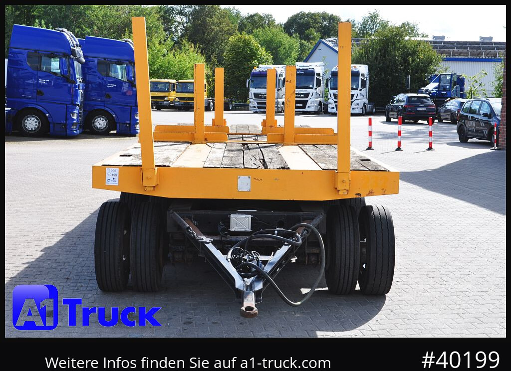 Low loader trailer for transportation of heavy machinery GOLDHOFER 5 achs  Ballast, Lenkachse, 50to., Schwerlast,: picture 14