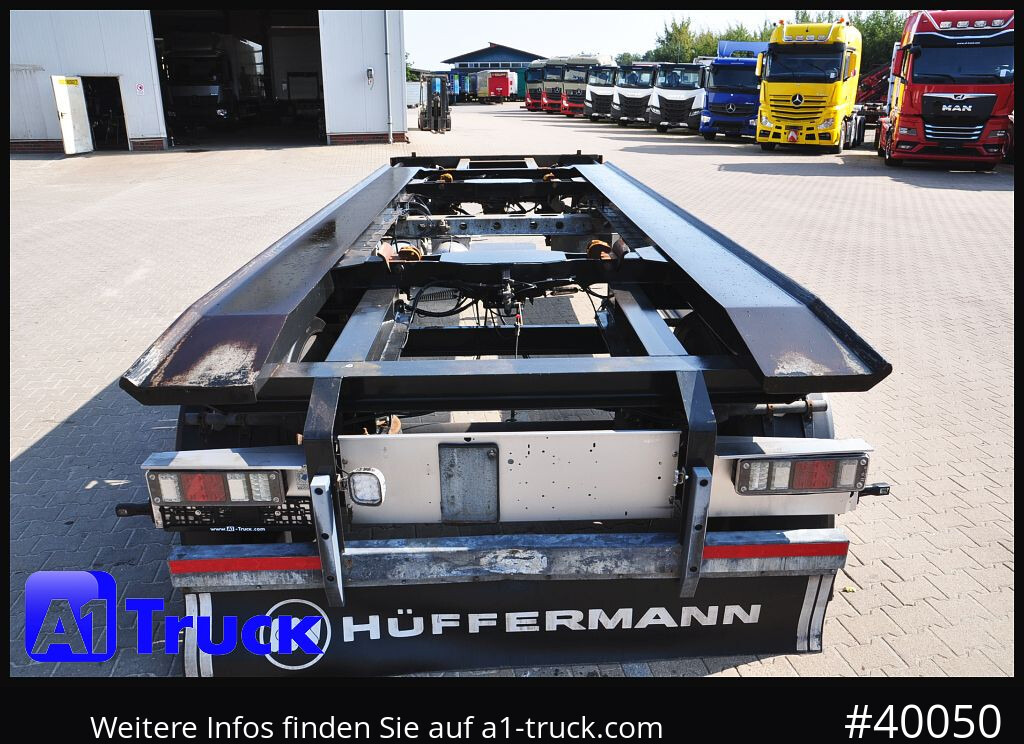 HUEFFERMANN HAR 1870, luft,SAF, verzinkt - Roll-off/ Skip trailer: picture 3 HUEFFERMANN HAR 1870, luft,SAF, verzinkt - Roll-off/ Skip trailer: picture 3