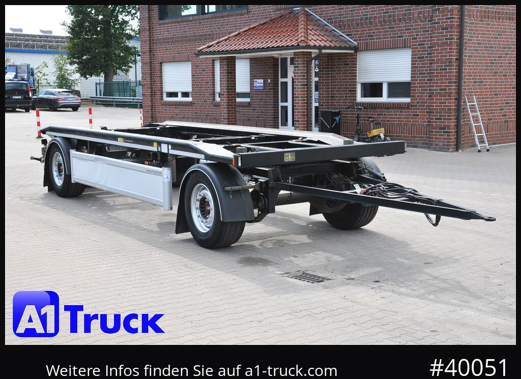 HUEFFERMANN HAR 1870, luft,SAF, verzinkt - Roll-off/ Skip trailer: picture 1 HUEFFERMANN HAR 1870, luft,SAF, verzinkt - Roll-off/ Skip trailer: picture 1