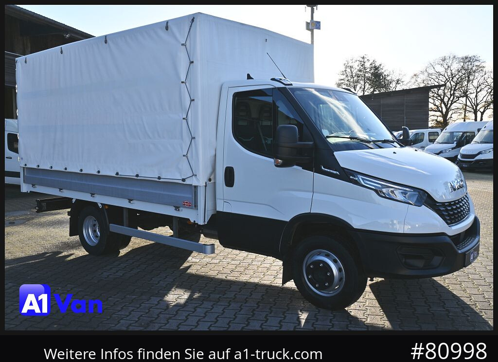 IVECO Daily 72C18 A8V Pritsche/Plane, Tempomat, AHK, Klima - Curtain side van: picture 1 IVECO Daily 72C18 A8V Pritsche/Plane, Tempomat, AHK, Klima - Curtain side van: picture 1