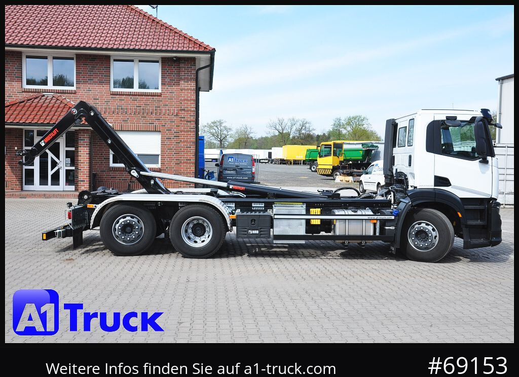 New Hook lift truck IVECO X-Way AD 420 Hiab 21S59 Lenk- Liftachse,: picture 15