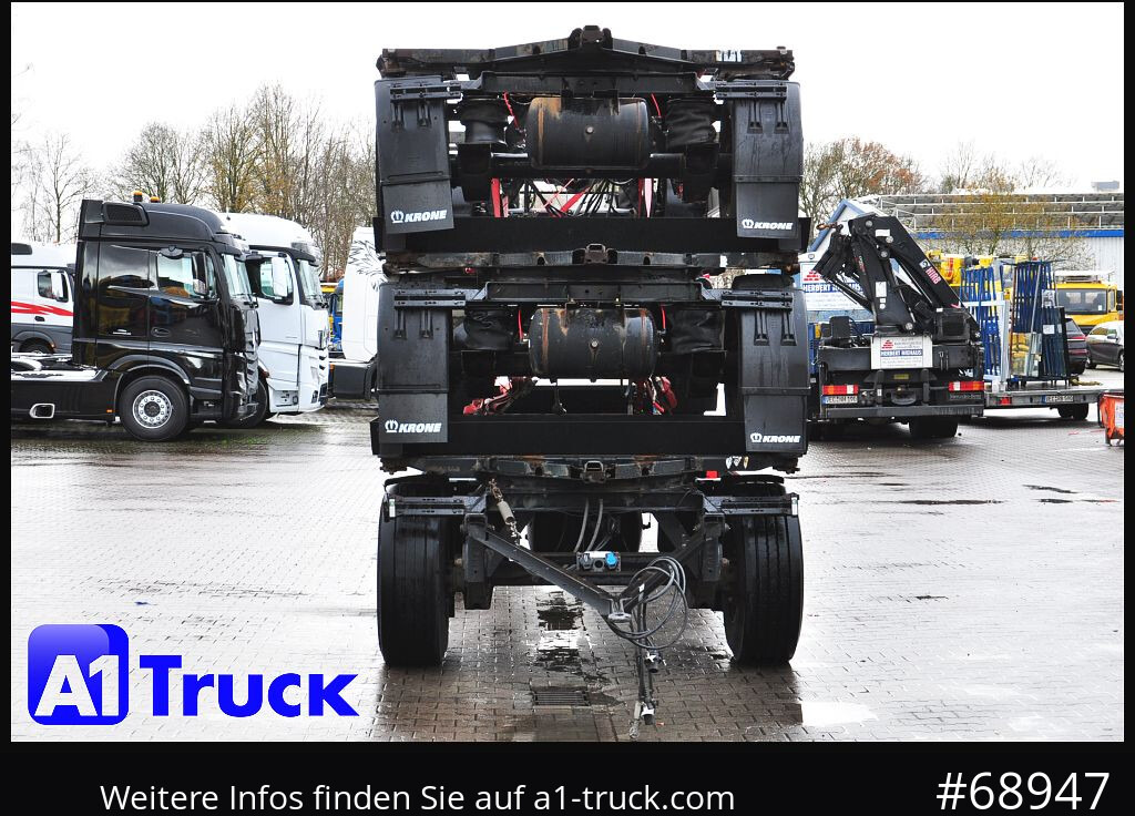 Container transporter/ Swap body trailer KRONE 3 er Paket Standard BDF, Bj  2017  SAF Achse: picture 6