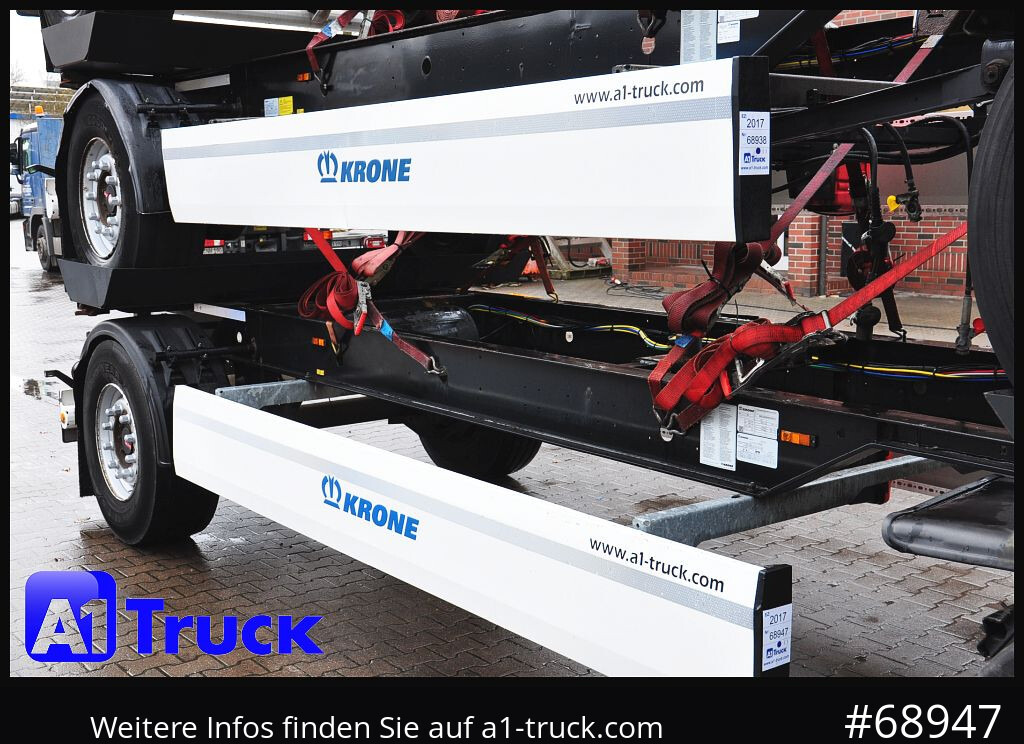 Container transporter/ Swap body trailer KRONE 3 er Paket Standard BDF, Bj  2017  SAF Achse: picture 7