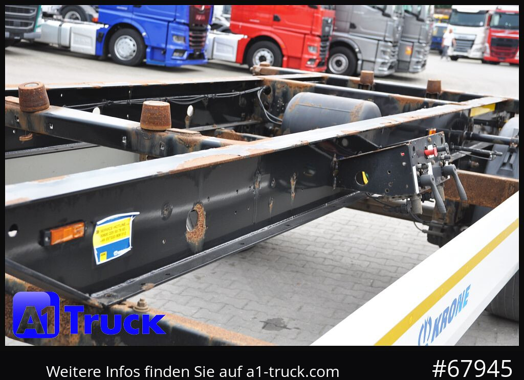 KRONE AZ 18, Standard BDF, 1 Vorbesitzer, BPW - Container transporter/ Swap body trailer: picture 4 KRONE AZ 18, Standard BDF, 1 Vorbesitzer, BPW - Container transporter/ Swap body trailer: picture 4