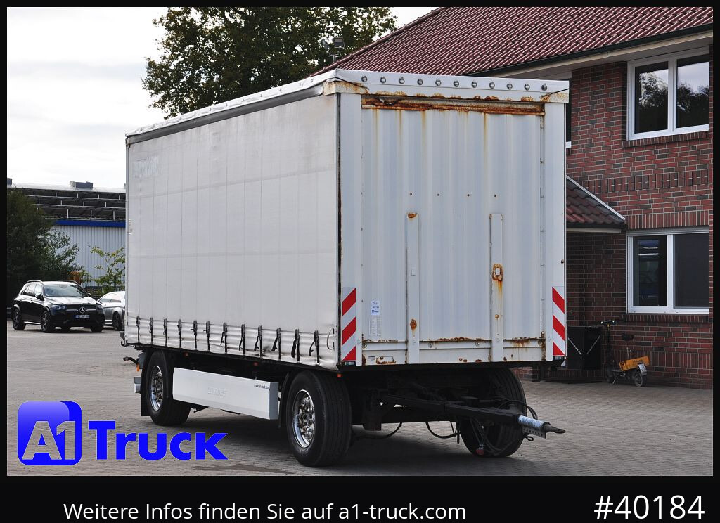 KRONE AZP 18, Festaufbau, TÜV 03-2026 - Curtainsider trailer: picture 1 KRONE AZP 18, Festaufbau, TÜV 03-2026 - Curtainsider trailer: picture 1