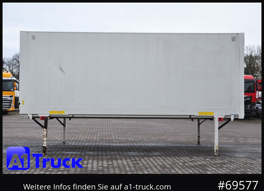 Swap body - box KRONE BDF 7,45 Koffer,  Textil 2750mm innen, 20 x vorhanden: picture 13