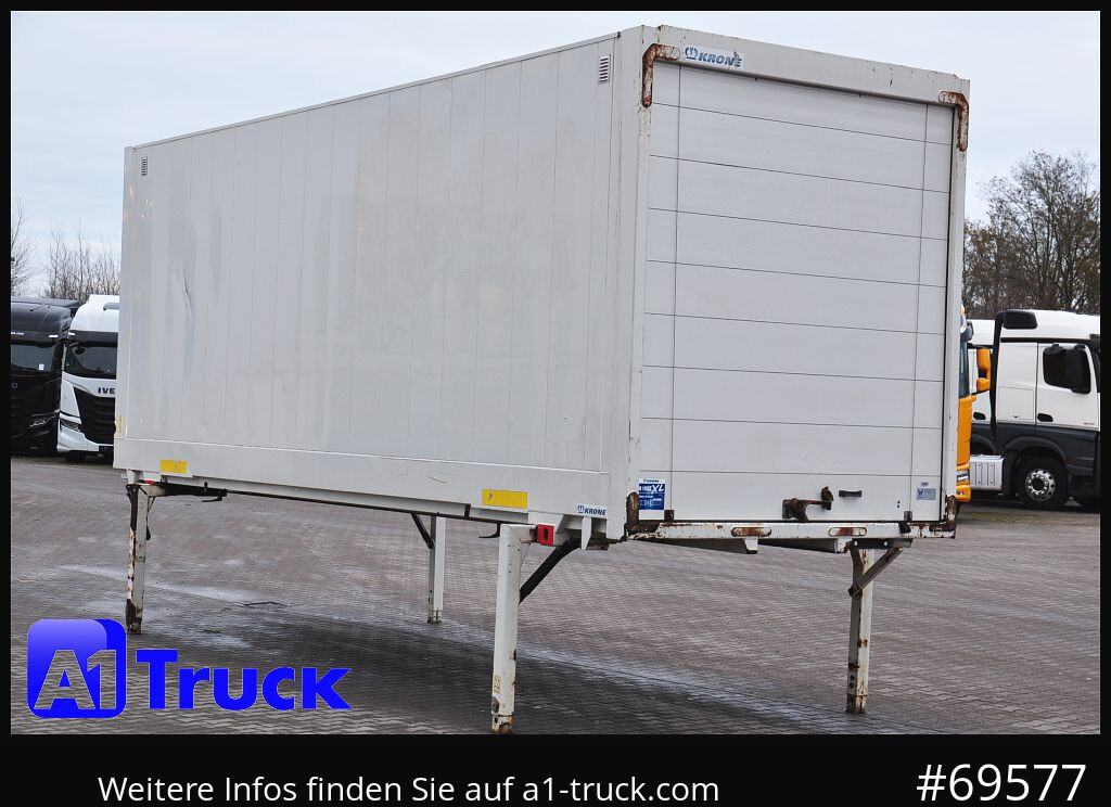 Swap body - box KRONE BDF 7,45 Koffer,  Textil 2750mm innen, 20 x vorhanden: picture 12