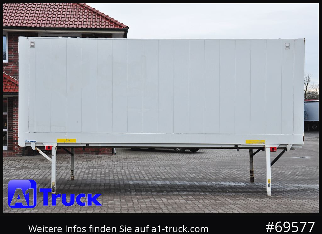 Swap body - box KRONE BDF 7,45 Koffer,  Textil 2750mm innen, 20 x vorhanden: picture 9