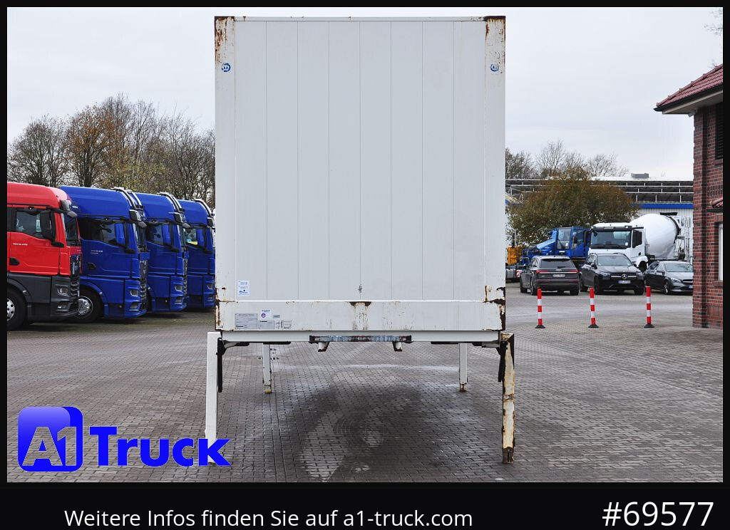 Swap body - box KRONE BDF 7,45 Koffer,  Textil 2750mm innen, 20 x vorhanden: picture 15