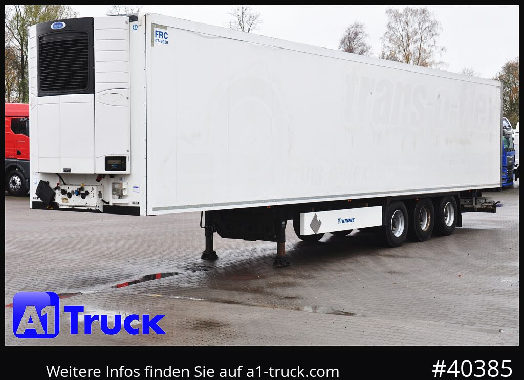 Refrigerator semi-trailer KRONE SD, Carrier 1950, Rolltor FRC Tiefkühl: picture 12