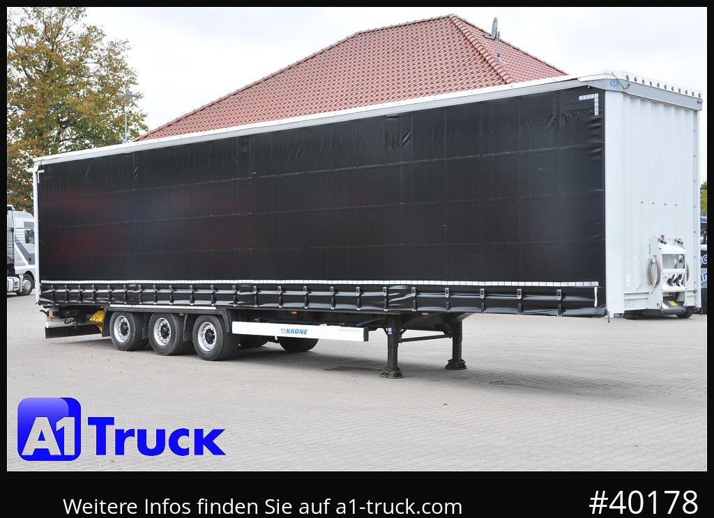 KRONE SD, Mega, neue Plane, Code XL, 1 Vorbesitzer - Curtainsider semi-trailer: picture 1 KRONE SD, Mega, neue Plane, Code XL, 1 Vorbesitzer - Curtainsider semi-trailer: picture 1