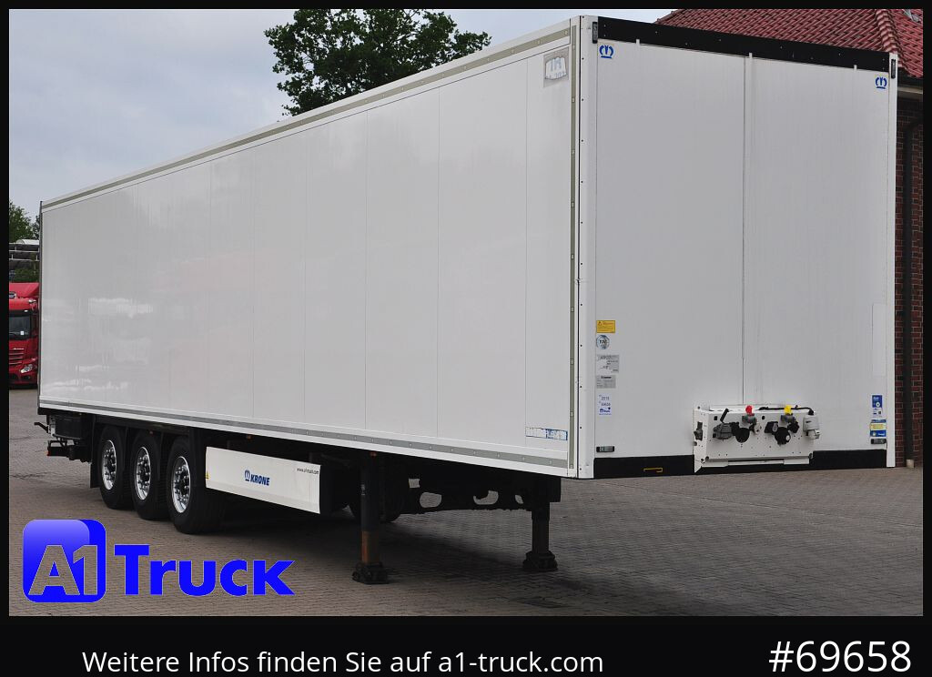 KRONE SDK 27, ISo Koffer, LBW Lift 160 tkm - Closed box semi-trailer: picture 1 KRONE SDK 27, ISo Koffer, LBW Lift 160 tkm - Closed box semi-trailer: picture 1
