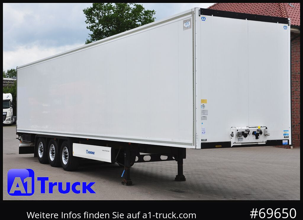 KRONE SDK 27, Iso-Koffer, Lift - Closed box semi-trailer: picture 1 KRONE SDK 27, Iso-Koffer, Lift - Closed box semi-trailer: picture 1