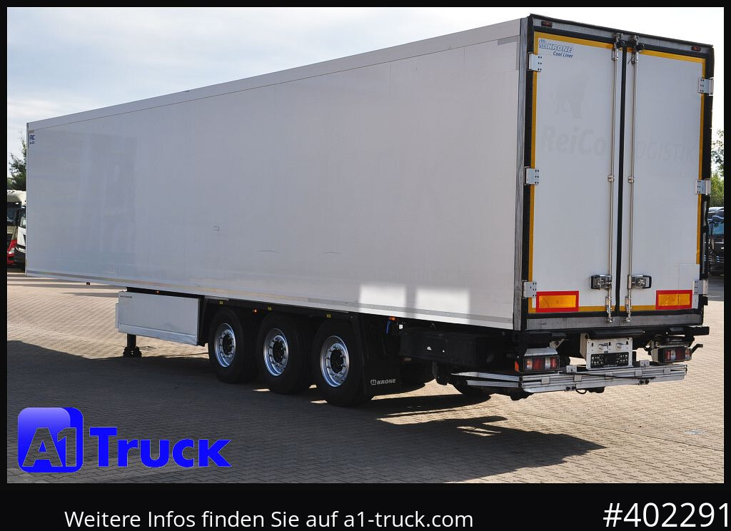 KRONE SDR 27 Carrier 1950. LBW, Taillift,Blumen, 3077Std. - Refrigerator semi-trailer: picture 3 KRONE SDR 27 Carrier 1950. LBW, Taillift,Blumen, 3077Std. - Refrigerator semi-trailer: picture 3