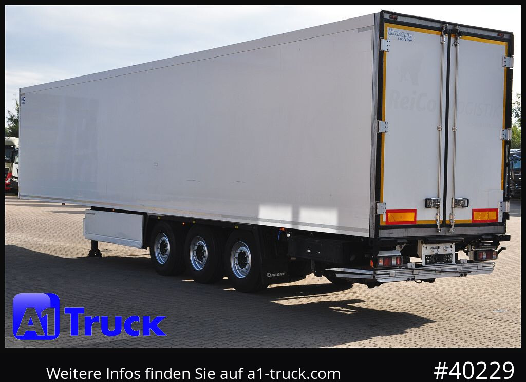 KRONE SDR 27 Carrier 1950. LBW, Taillift,Blumen, 3077Std. - Refrigerator semi-trailer: picture 3 KRONE SDR 27 Carrier 1950. LBW, Taillift,Blumen, 3077Std. - Refrigerator semi-trailer: picture 3