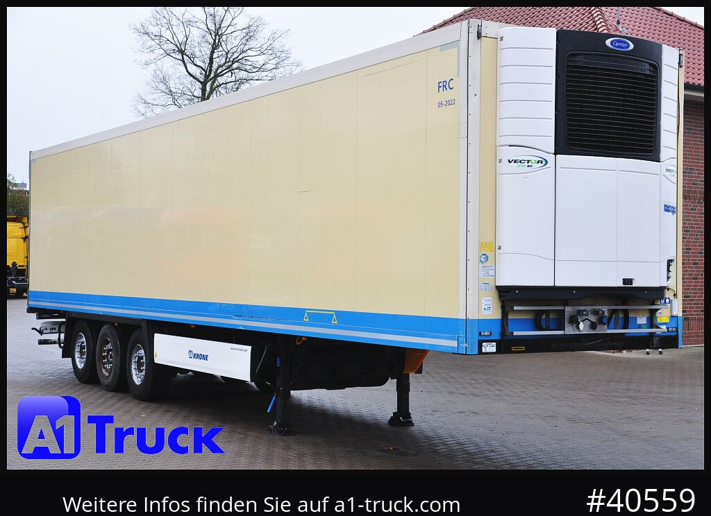 KRONE SDR 27 Carrier 1950 Mt. Doppelstock Lift,TÜV 08/2026 - Refrigerator semi-trailer: picture 1 KRONE SDR 27 Carrier 1950 Mt. Doppelstock Lift,TÜV 08/2026 - Refrigerator semi-trailer: picture 1