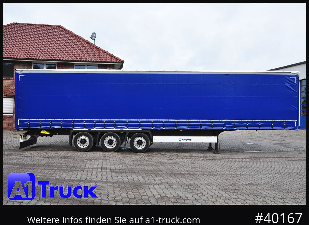 Curtainsider semi-trailer KRONE Tautliner, Liftachse, Coimulde, Ice Protect, TÜV 09/2026: picture 9 Curtainsider semi-trailer KRONE Tautliner, Liftachse, Coimulde, Ice Protect, TÜV 09/2026: picture 9