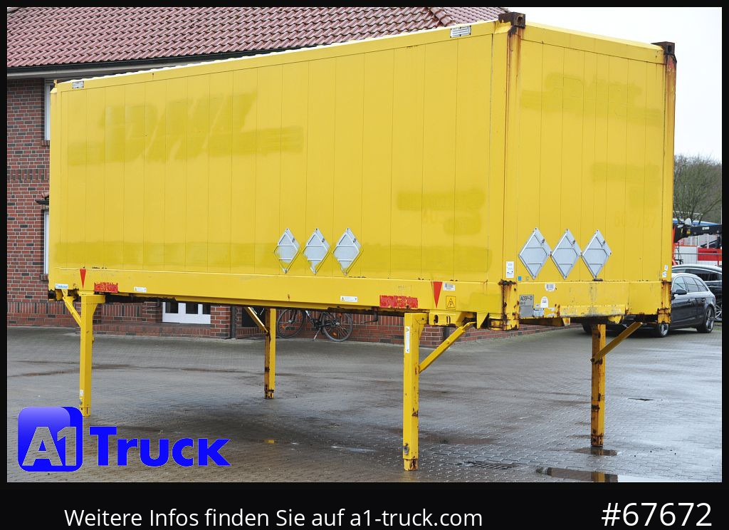Swap body - box KRONE WB 7,45  Koffer, BDF Wechselbrücke 2550mm: picture 1