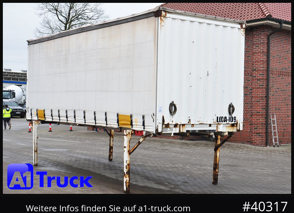 KRONE Wechselbrücke 7,45 Multilock, neutral - Curtainside swap body: picture 1 KRONE Wechselbrücke 7,45 Multilock, neutral - Curtainside swap body: picture 1