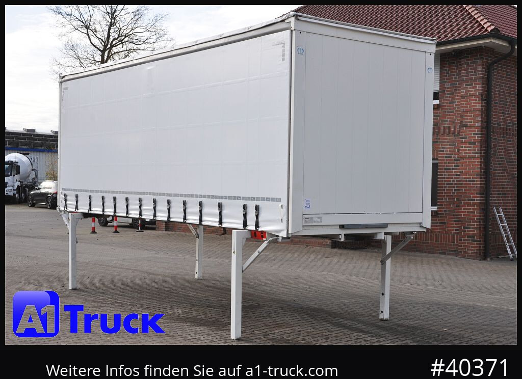 KRONE Wechselbrücke 7,45 neue Plane, Bordwand - Curtainside swap body: picture 1 KRONE Wechselbrücke 7,45 neue Plane, Bordwand - Curtainside swap body: picture 1