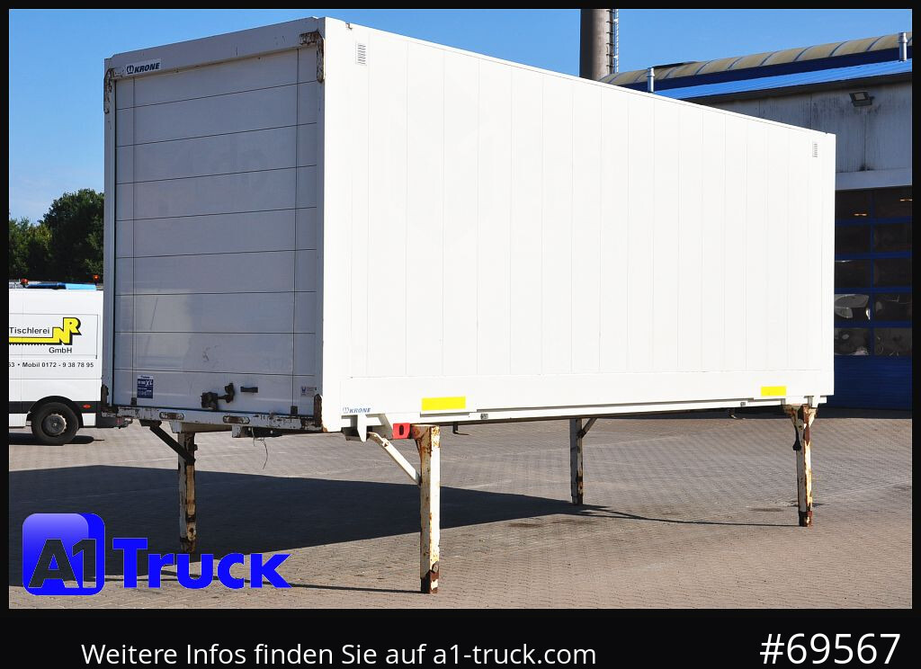 Swap body - box KRONE Wechselbrücke BDF 7,45 Koffer,  Textil 2750mm innen, 20 x vorhanden: picture 6