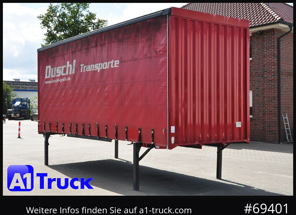 KRONE Wechselbrücke Jumbo BDF 7,82 - Curtainside swap body: picture 1 KRONE Wechselbrücke Jumbo BDF 7,82 - Curtainside swap body: picture 1