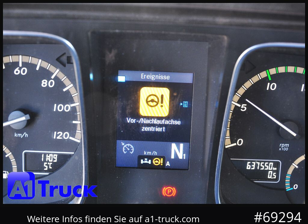 MERCEDES-BENZ Actros 2543 BL, Meiller - Hook lift truck: picture 5 MERCEDES-BENZ Actros 2543 BL, Meiller - Hook lift truck: picture 5