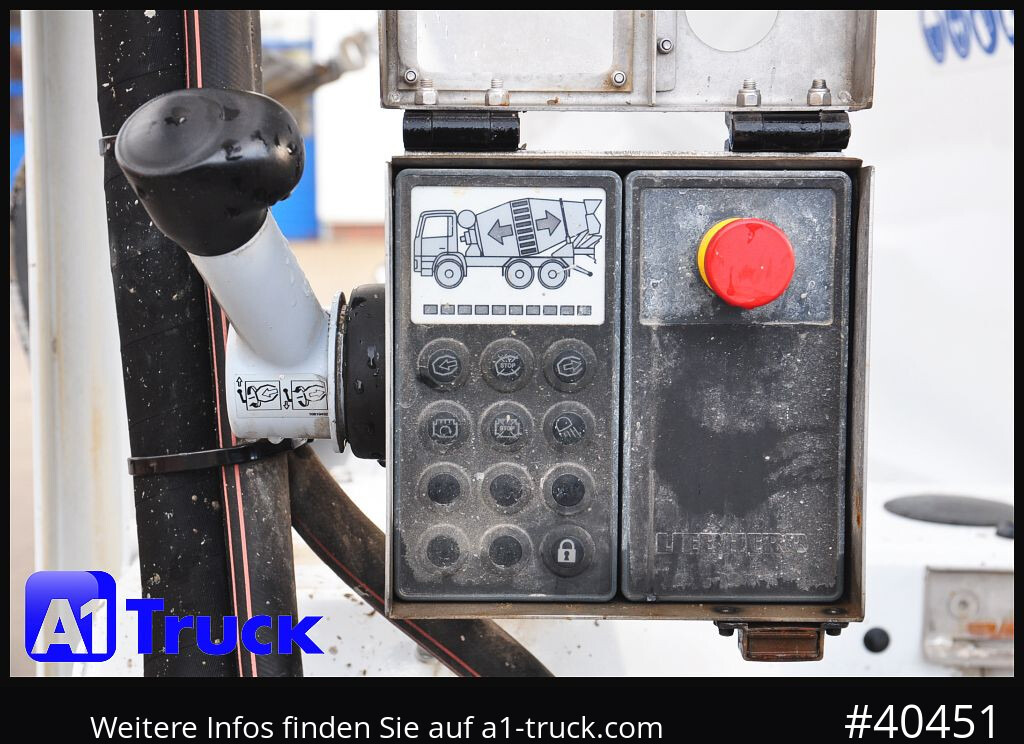 MERCEDES-BENZ Arocs 3240, Liebherr HTM 905 9m³, - Concrete mixer truck: picture 2 MERCEDES-BENZ Arocs 3240, Liebherr HTM 905 9m³, - Concrete mixer truck: picture 2