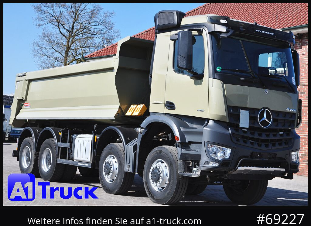 MERCEDES-BENZ Arocs 4151 BB, Allrad 8x8, Navi - Tipper: picture 1 MERCEDES-BENZ Arocs 4151 BB, Allrad 8x8, Navi - Tipper: picture 1