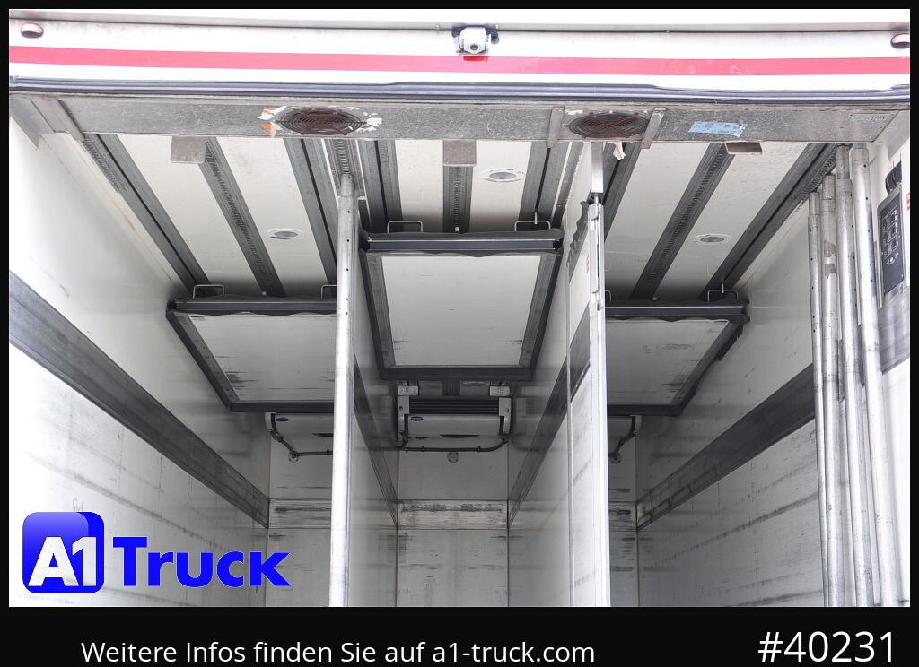 Refrigerator truck MERCEDES-BENZ Atego 1222, Kühlkoffer, Carrier Supra 850 Mt, LBW: picture 13