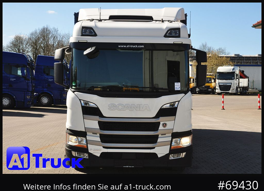 Beverage truck SCANIA P 320 P 6x2,, Getränke, Lenkachse, LBW: Dhollandia DHLM 30: picture 14
