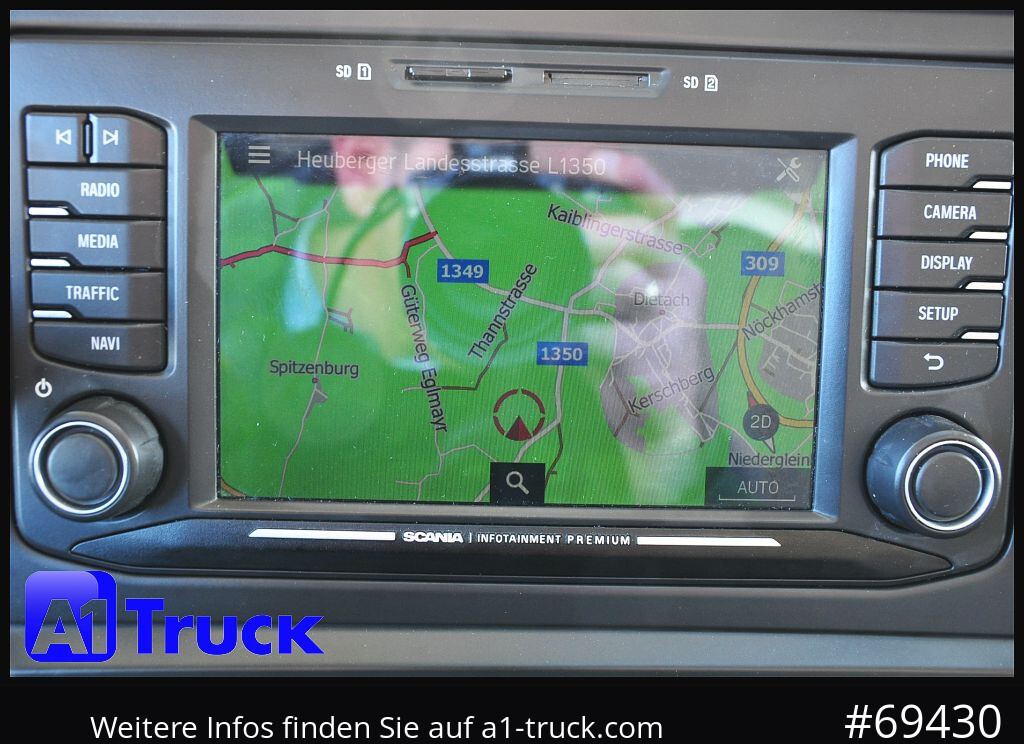 Beverage truck SCANIA P 320 P 6x2,, Getränke, Lenkachse, LBW: Dhollandia DHLM 30: picture 6