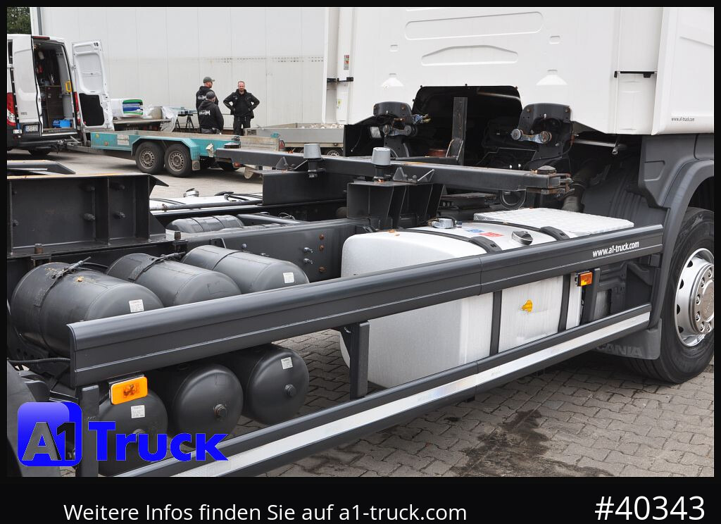 Container transporter/ Swap body truck SCANIA R400, BDF, 7,45, Retarder, 2x Kraftstofftank,: picture 15