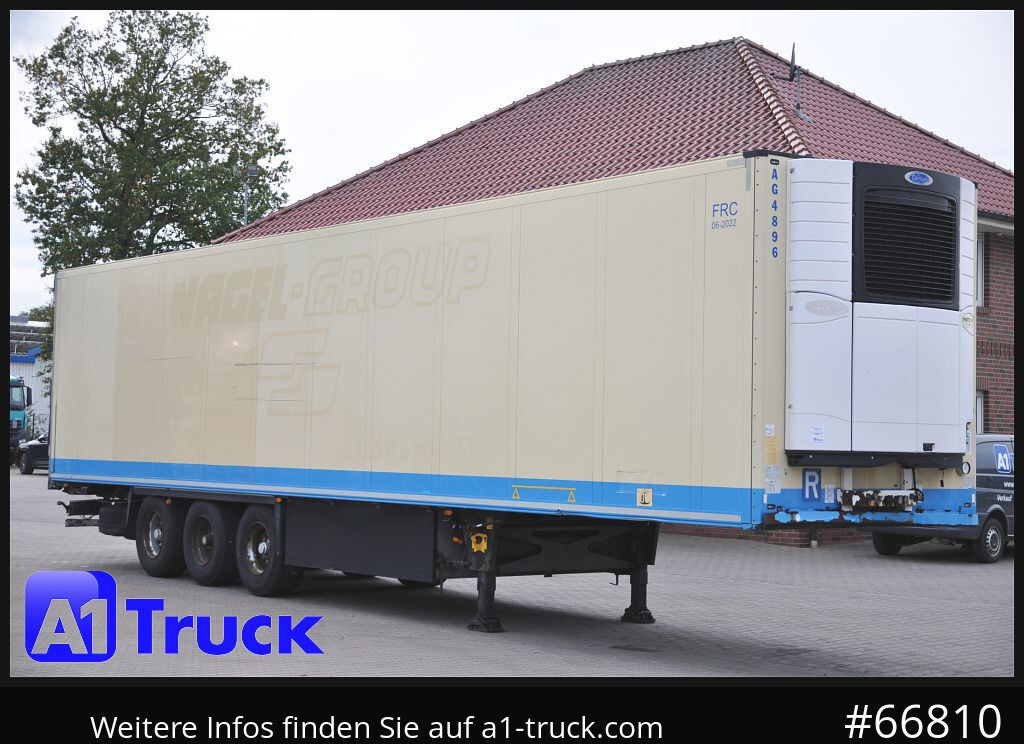 SCHMITZ Kühlkoffer, FP 60, Carrier Vector 1950 - Refrigerator semi-trailer: picture 1 SCHMITZ Kühlkoffer, FP 60, Carrier Vector 1950 - Refrigerator semi-trailer: picture 1
