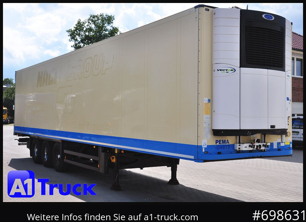 SCHMITZ SKO FP60, Carrier 1950 Mt. Doppelstock Lift, - Refrigerator semi-trailer: picture 1 SCHMITZ SKO FP60, Carrier 1950 Mt. Doppelstock Lift, - Refrigerator semi-trailer: picture 1