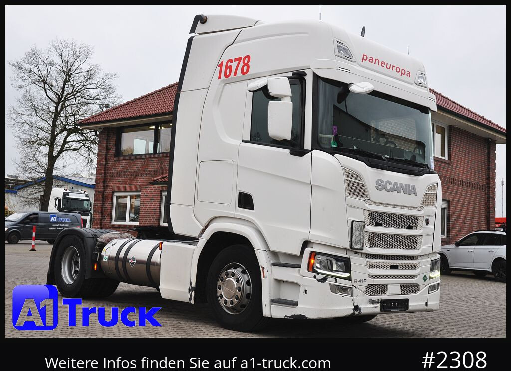 SCANIA R410 LNG Retarder Navi, ADR GGVS - Tractor unit: picture 1 SCANIA R410 LNG Retarder Navi, ADR GGVS - Tractor unit: picture 1