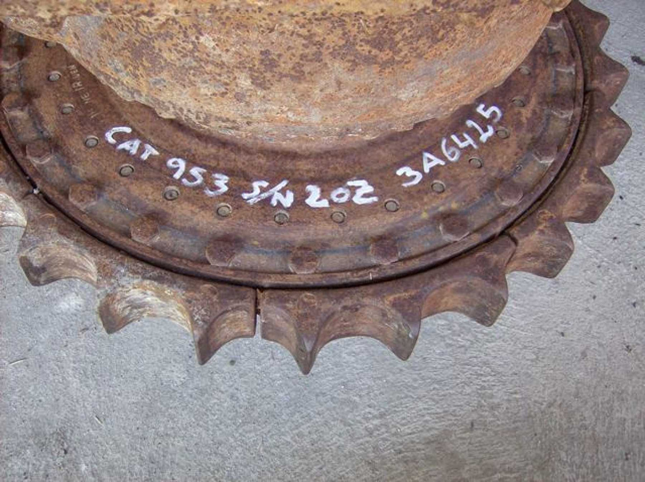 Caterpillar 953 RUOTE MOTRICI - Undercarriage parts for Construction machinery: picture 2 Caterpillar 953 RUOTE MOTRICI - Undercarriage parts for Construction machinery: picture 2